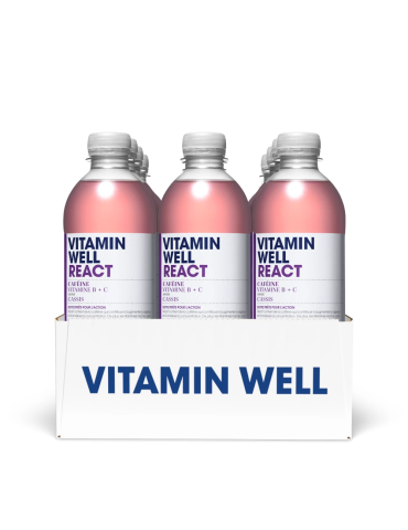 Pack de vitamin well react (12X500ml)