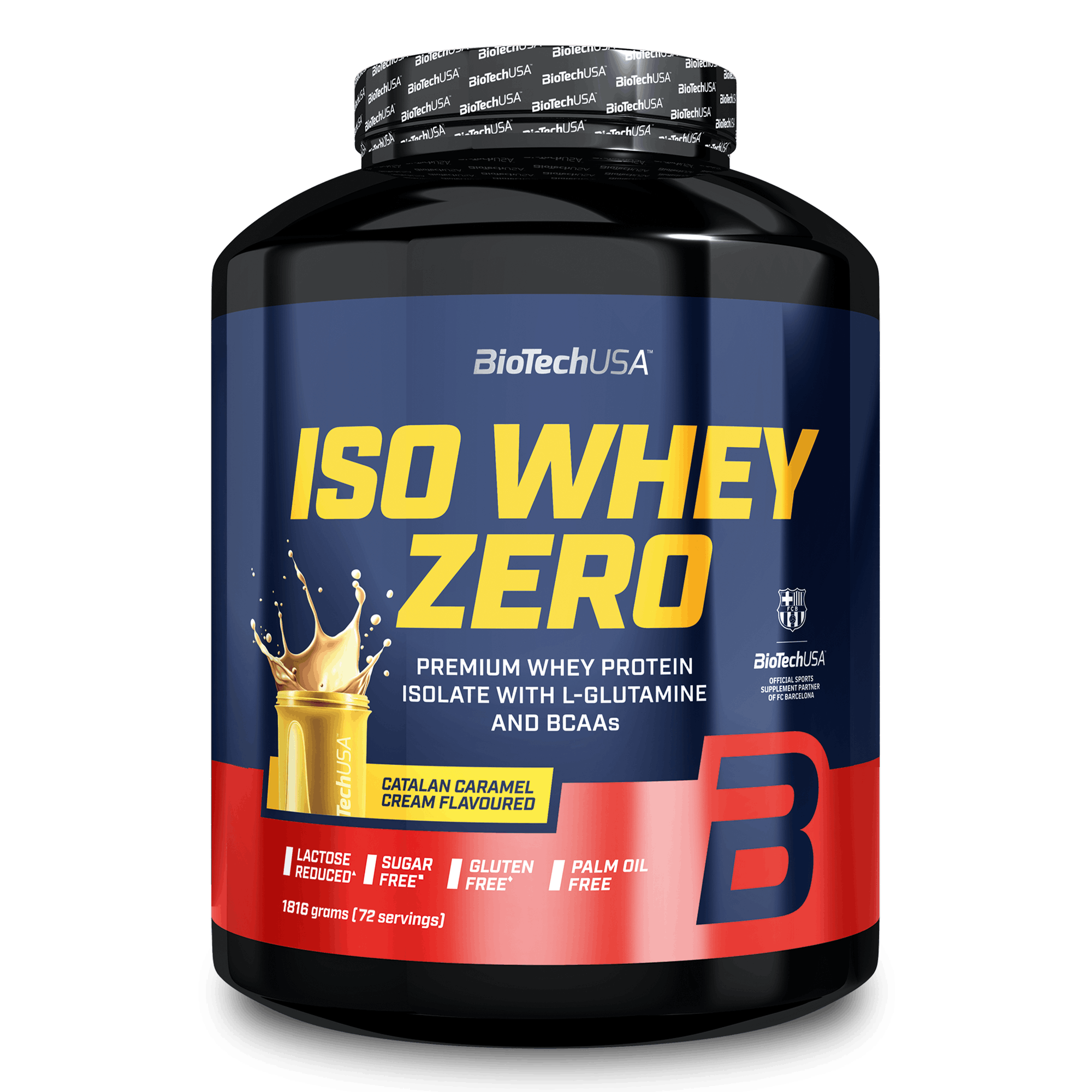 Biotech Usa Iso Whey Zero Protéine En Saveur Caramel Catalan - Image 2