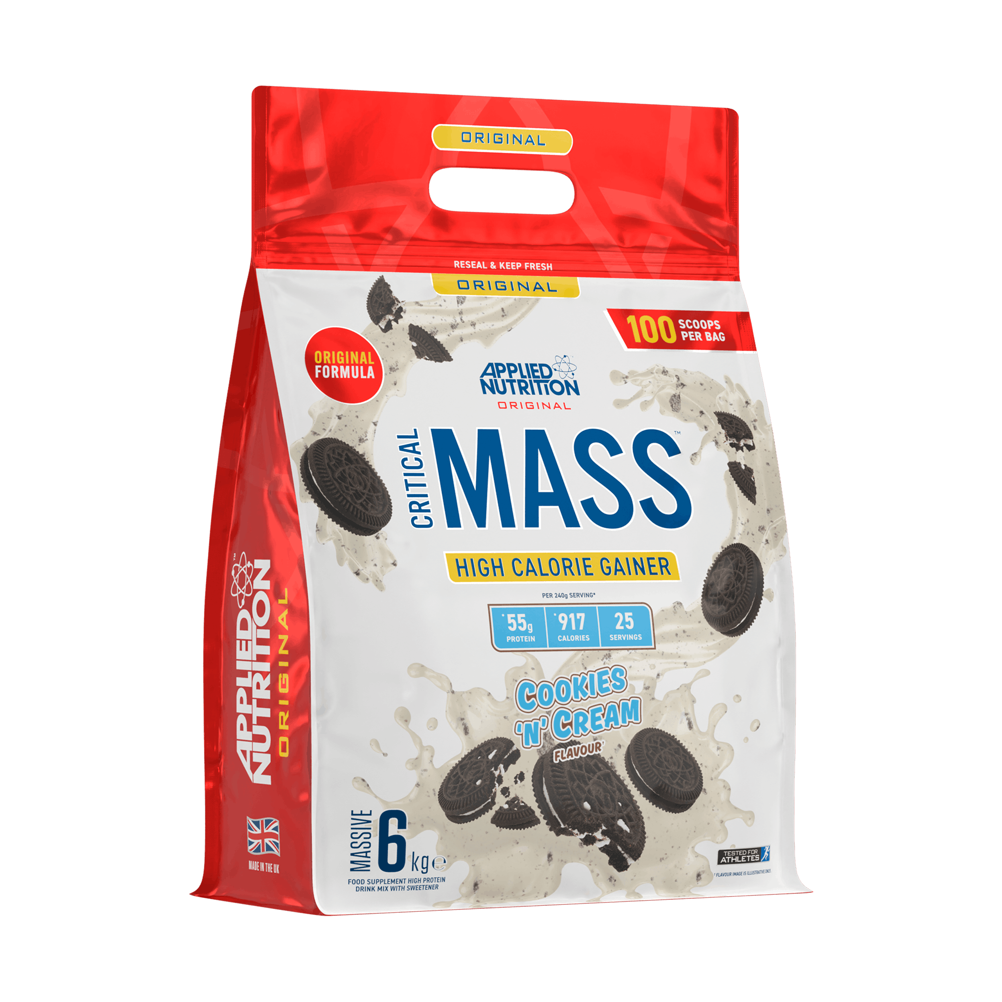 Applied Nutrition Poudre Critical Mass Original 6000G - Image 2