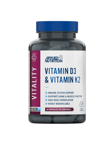 Vitamin D3 & Vitamin K2 (60 caps)