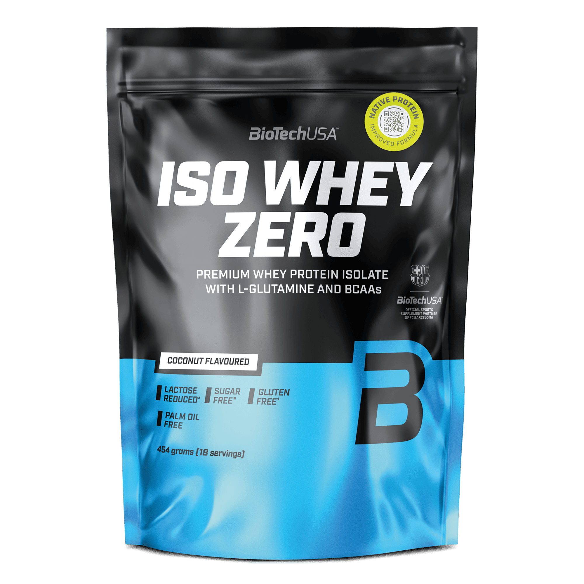 Biotech Usa Iso Whey Zero Protéine Arôme Noix De Coco 454 G - Image 2