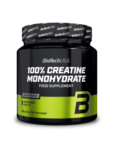 100% Creatine Monohydrate (500g) BioTechUSA