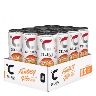 Celsius energy drink...