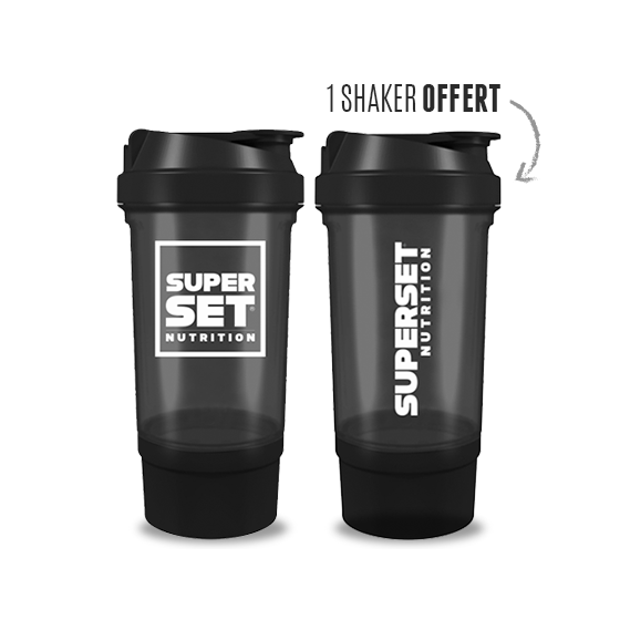 SHAKER (500ml) Superset Nutrition + 2eme Shaker