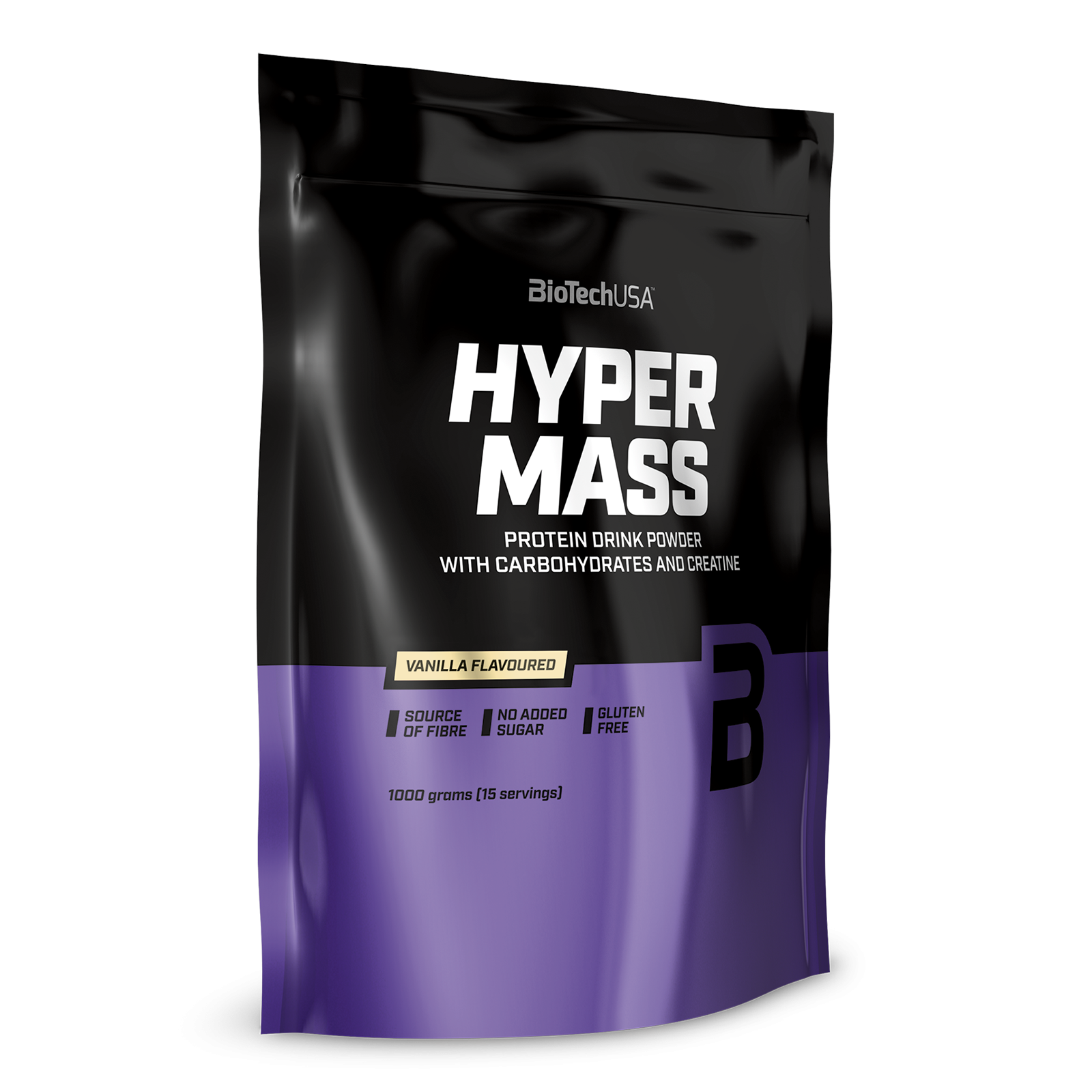 Biotechusa Hyper Mass Protéine De Petit-Lait Saveur Vanilla 1000 G - Image 2