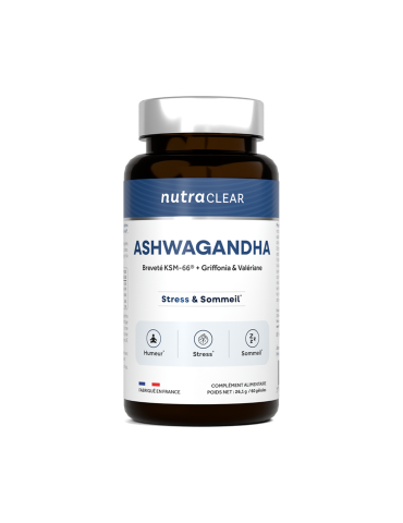 Ashwagandha KSM-66®+ (60 gélules)