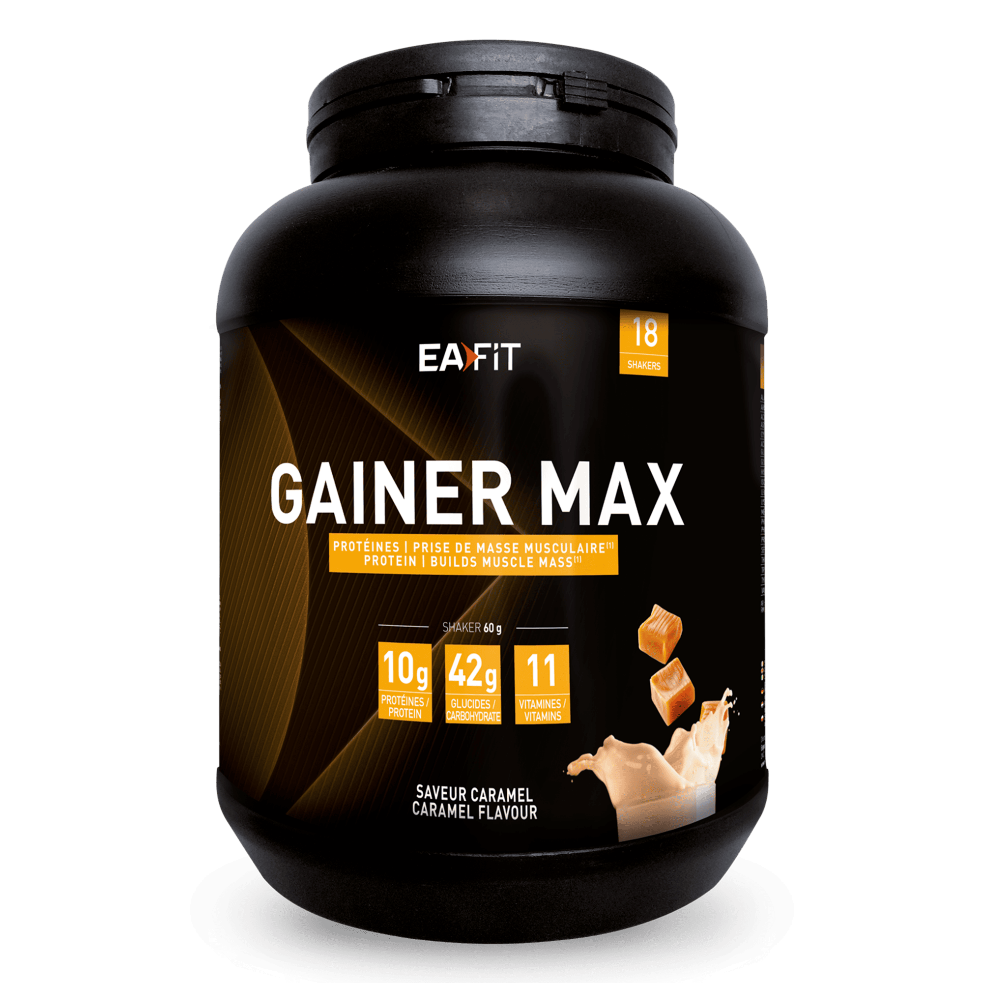 Ea Fit Gainer Max Caramel 1,1Kg - Image 5