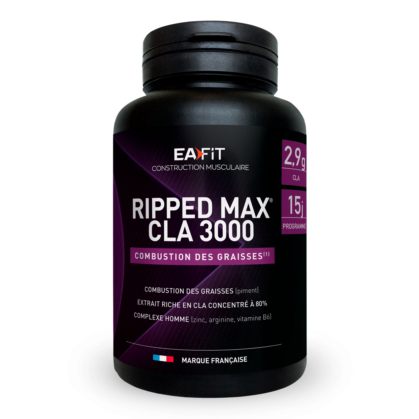 Homme Eafit Ripped Max Cla 3000 60 Capsules - Image 6