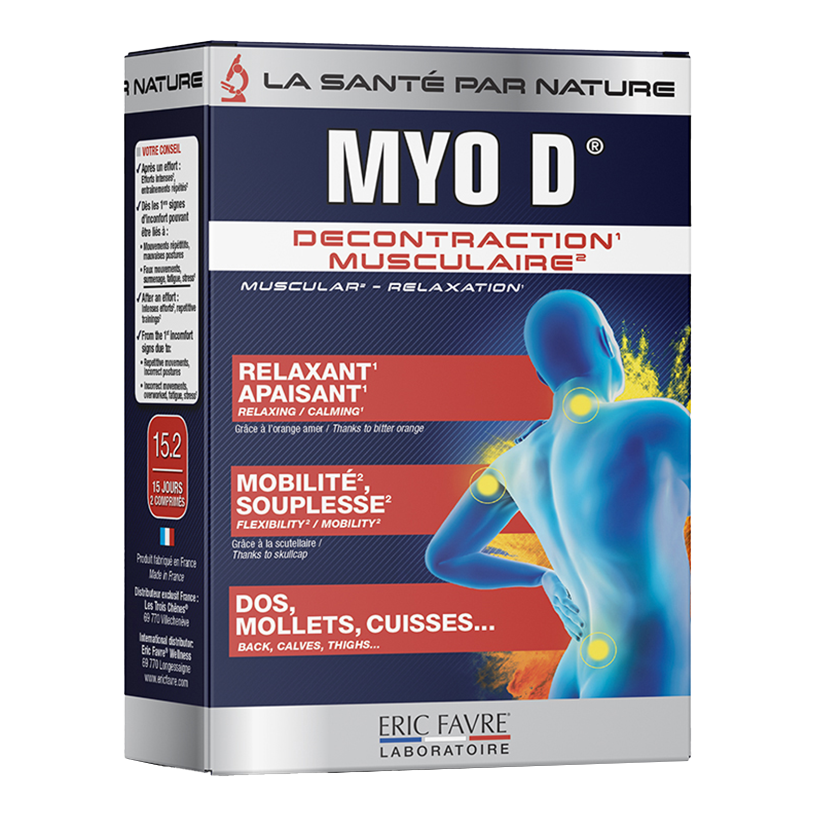 Eric Favre Unisex Blanc Myo D (30 Tabs)