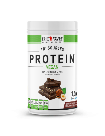 Protéines Vegan Tri Sources (1500g) Eric favre