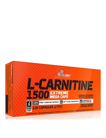 L-Carnitine 1500 Extreme Mega Caps (120 caps)