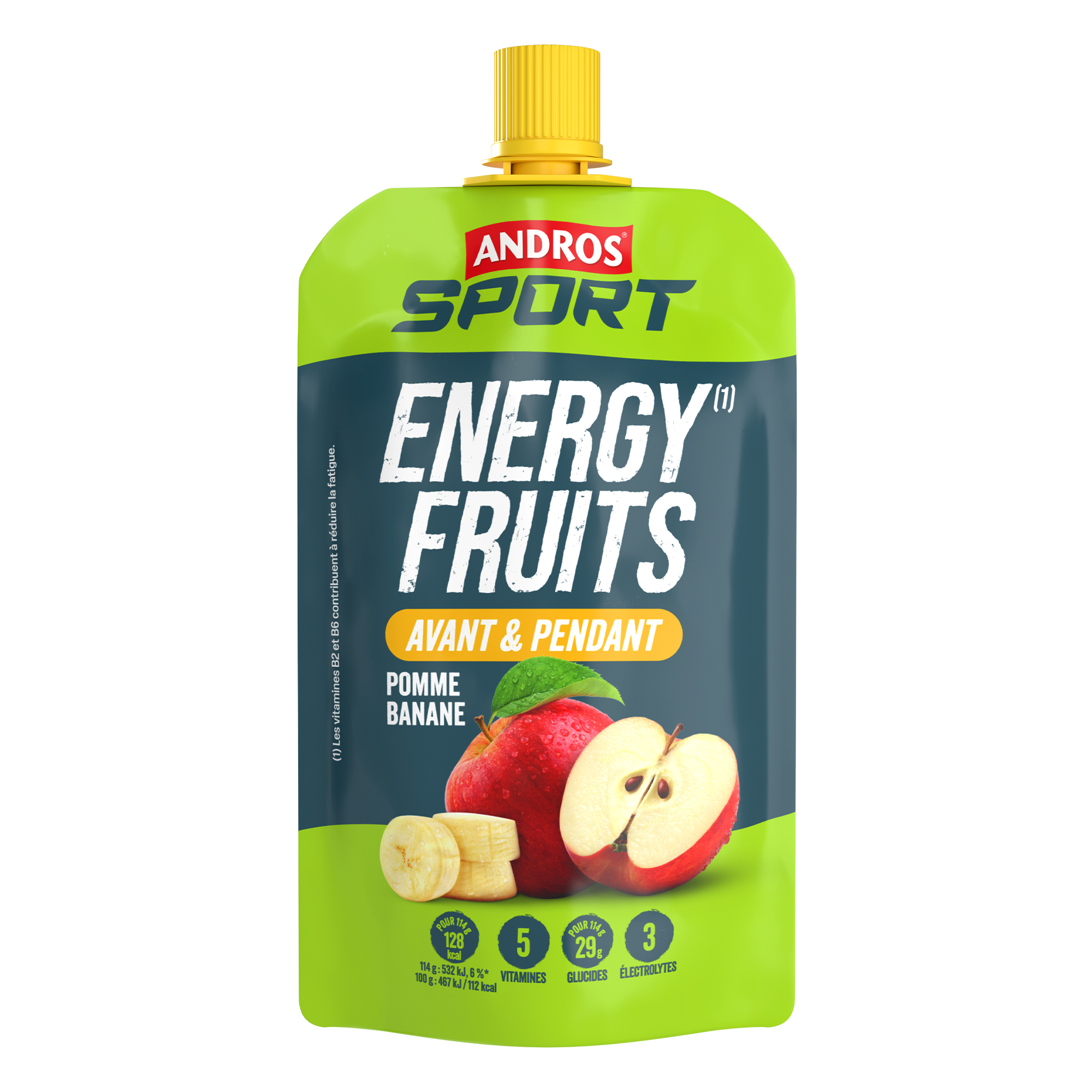 Andros Sport Unisex Energy Fruits (114G)