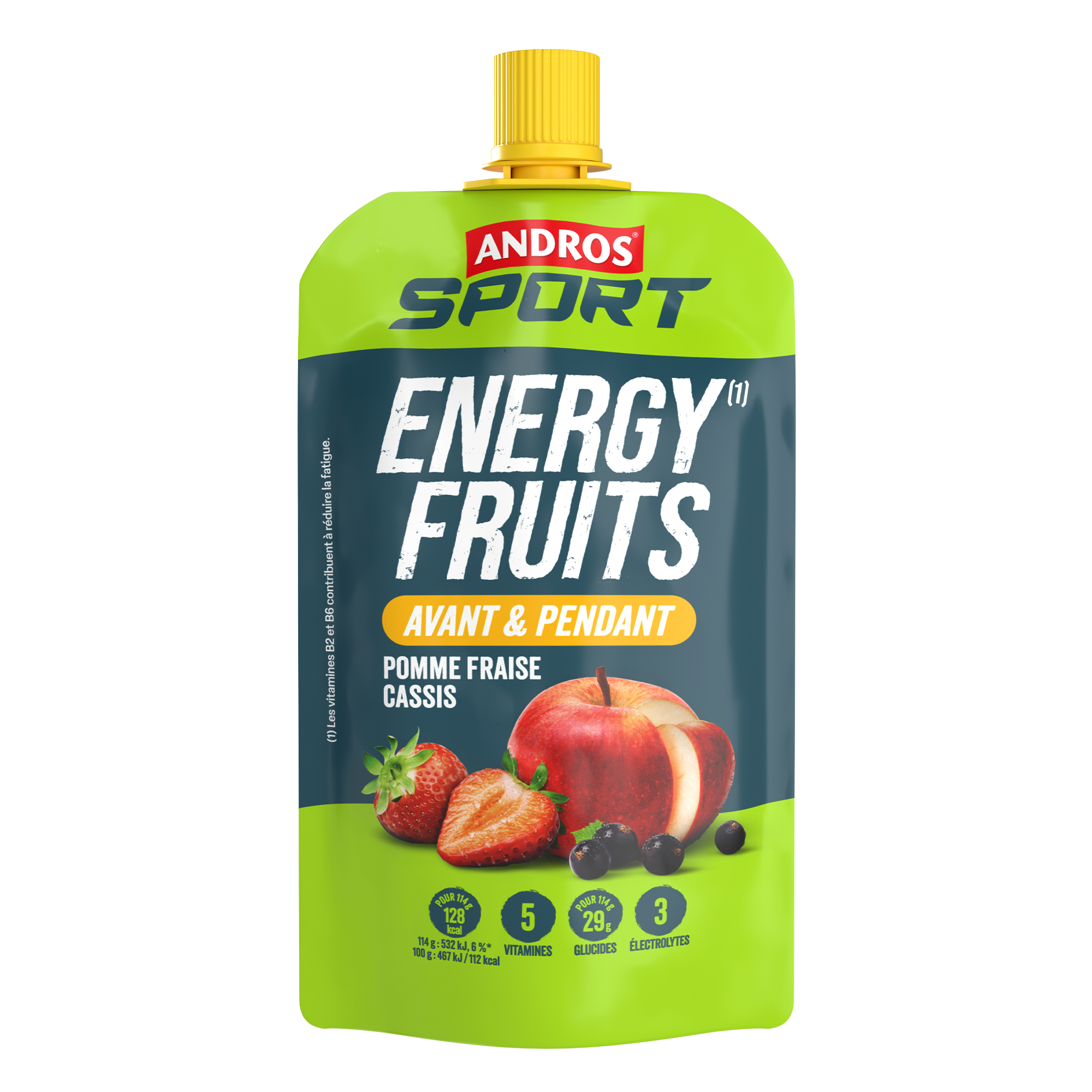 Andros Sport Unisex Energy Fruits (114G)