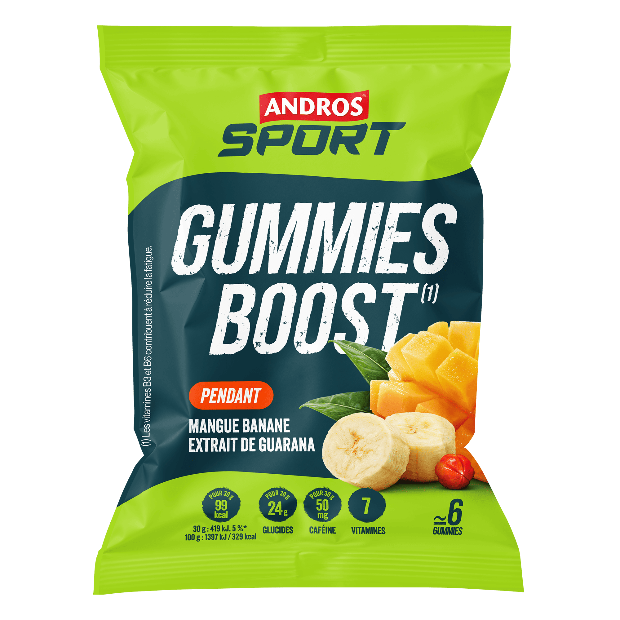 Andros Sport Unisex Vert Gummies Boost (30G)