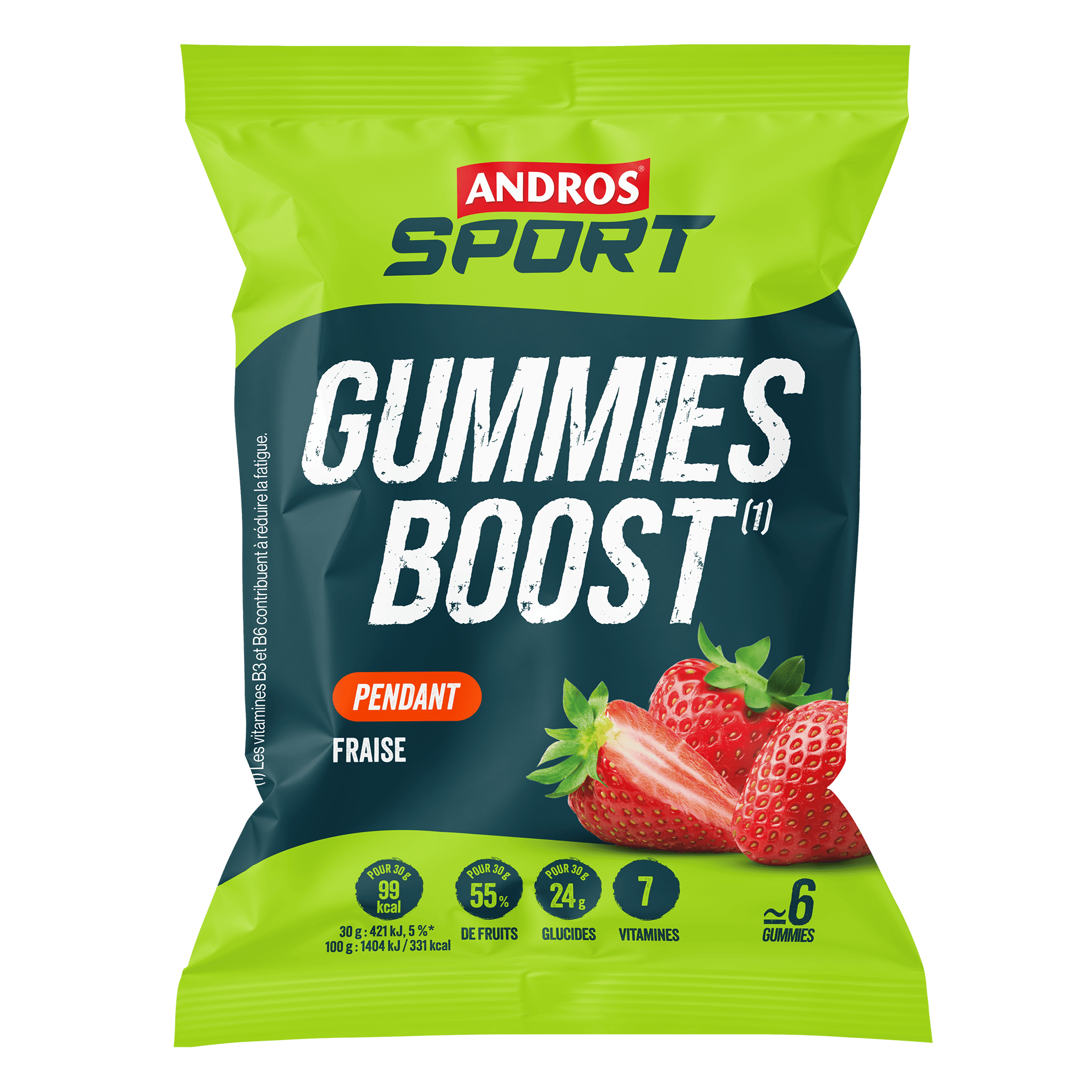 Andros Sport Unisex Vert Gummies Boost (30G)