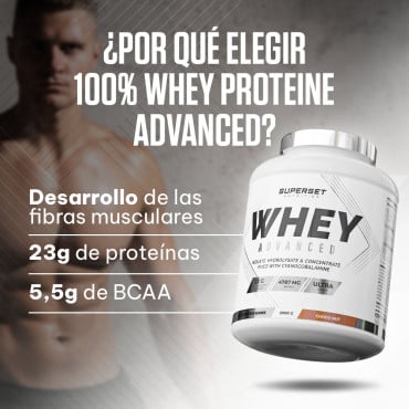 100% WHEY PROTEINE ADVANCED...