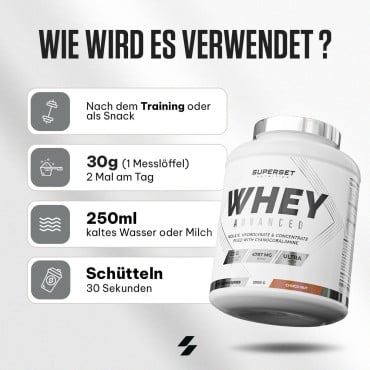 100% WHEY PROTEINE ADVANCED...