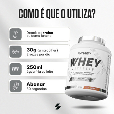 100% WHEY PROTEINE ADVANCED...