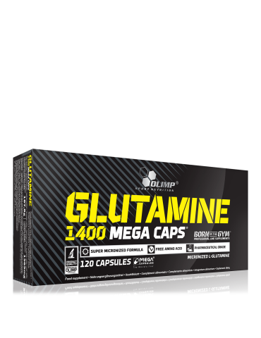 Glutamine 1400 Mega Caps (120 caps)