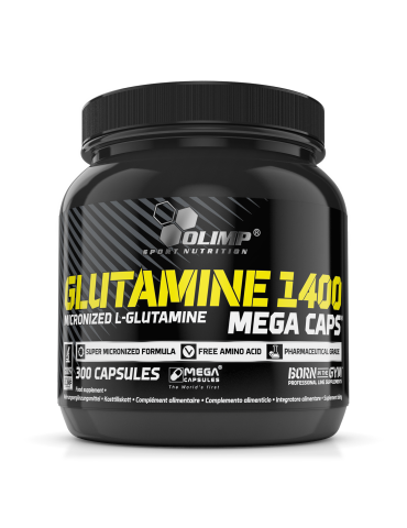 Glutamine 1400 Mega Caps (300 caps)