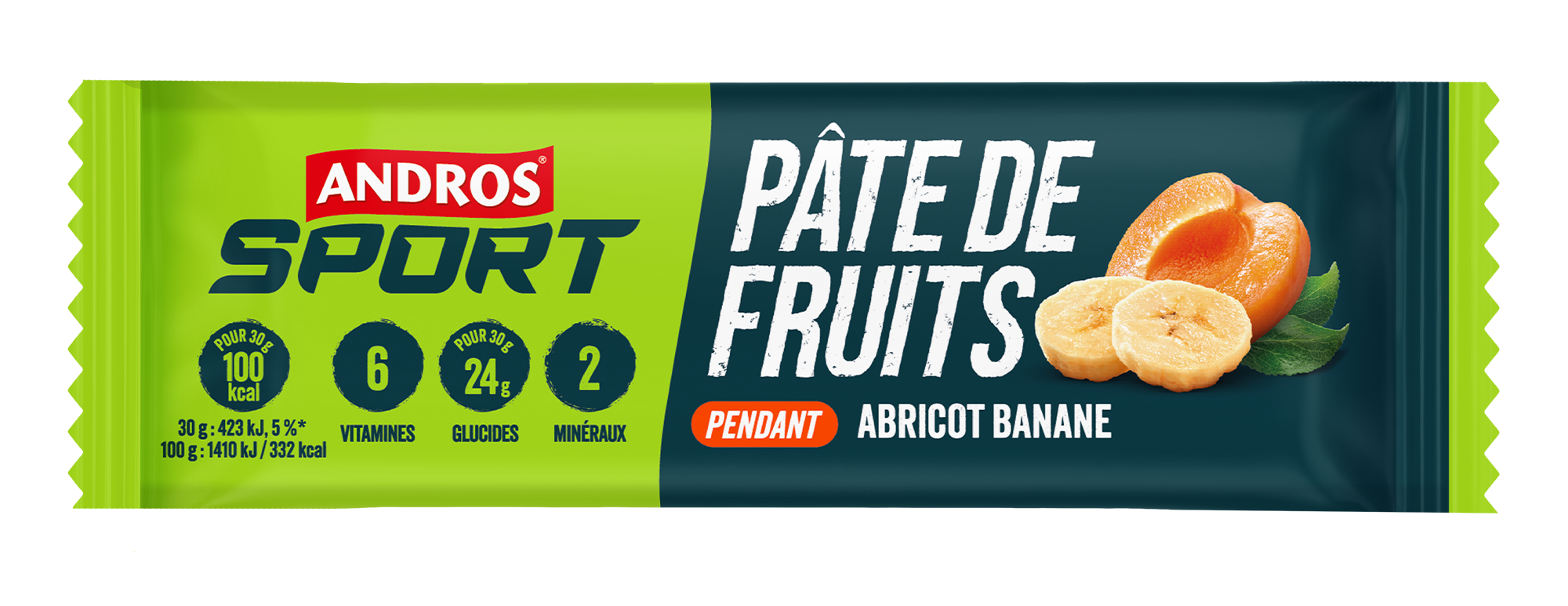 Andros Sport Unisex Pâte De Fruit (30G)