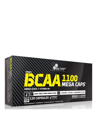 BCAA 1100 Mega Caps (120 caps)