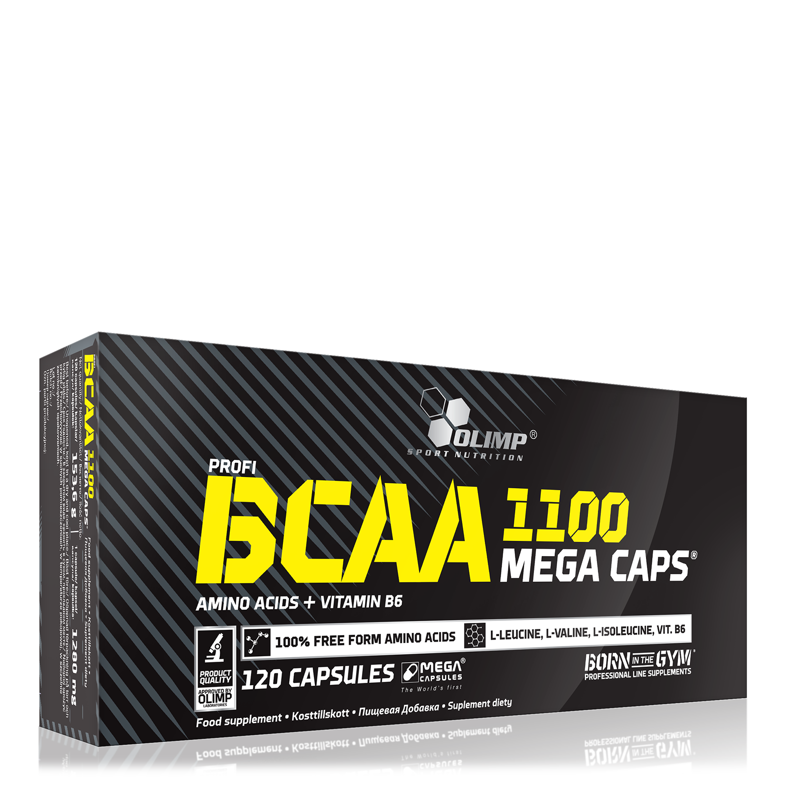 Olimp Sport Nutrition Unisex Bcaa 1100 Mega Caps (120 Caps)