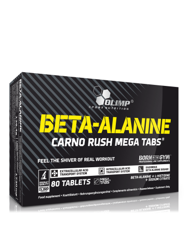 Beta-Alanine Carno Rush Mega Tabs (80 Tabs)