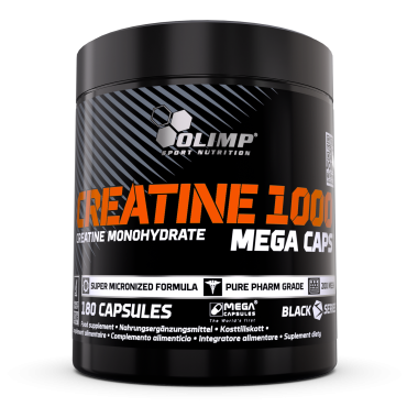 Creatina 1000 mega (180 cáps.)