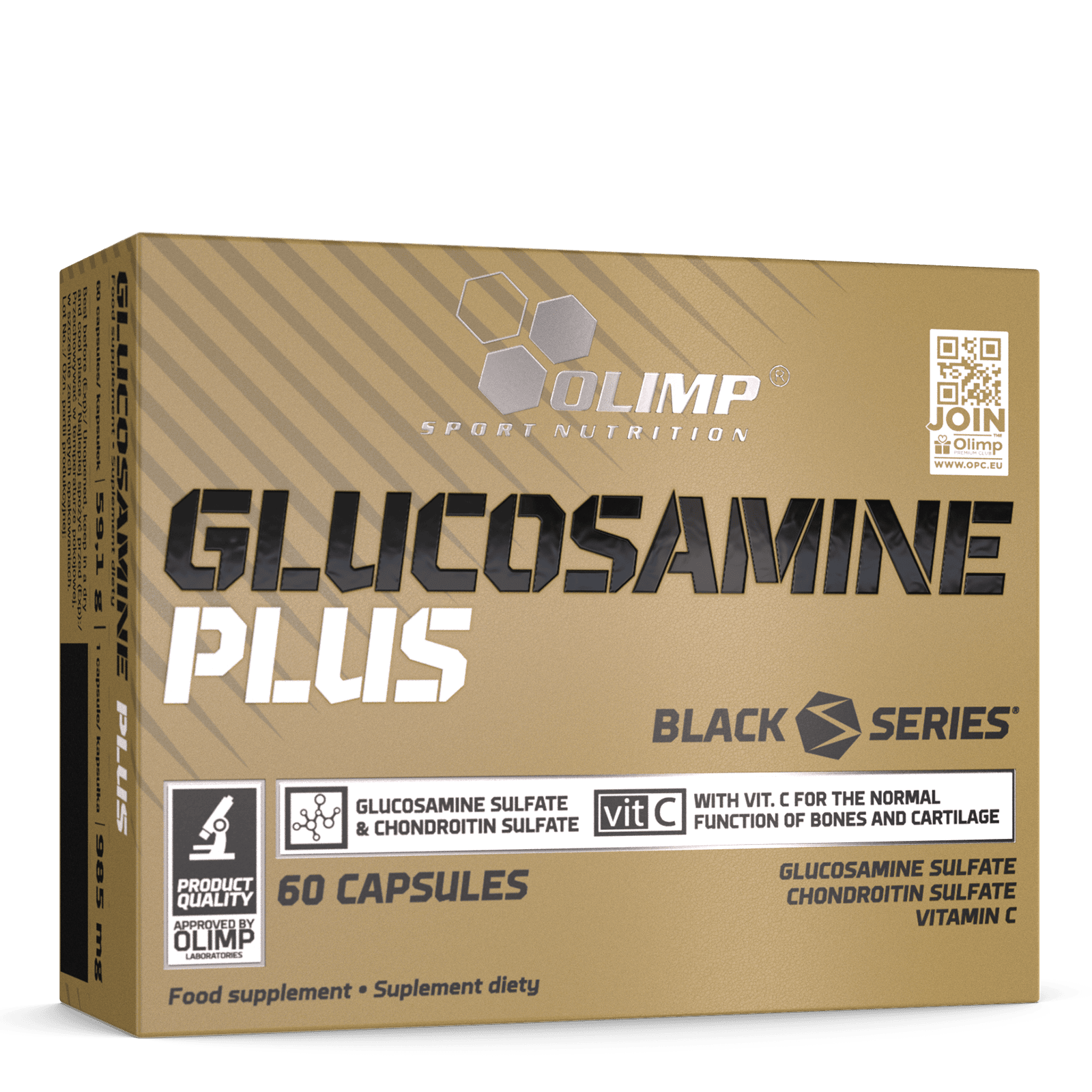 Olimp Sport Nutrition Unisex Glucosamine Plus Sport Edition (60 Caps)