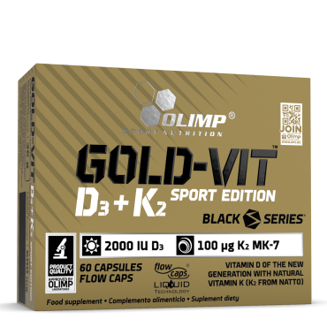 Gold Vit D3+K2 Sport...