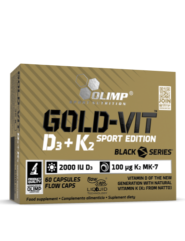 Gold Vit D3+K2 Sport Edition (60 caps)