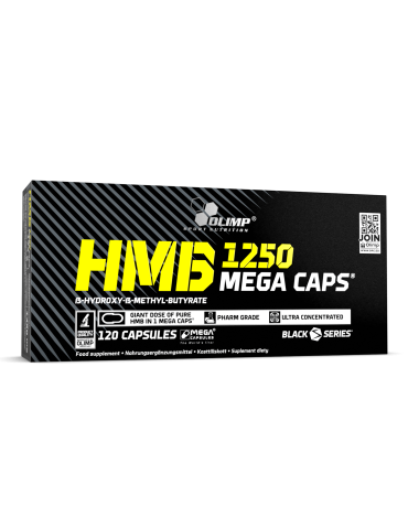 HMB Mega Caps 1250 (120 caps)