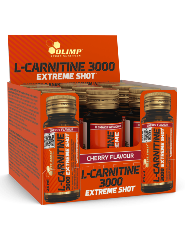 Boîte l-carnitine 3000 extreme shot (9X25ml)