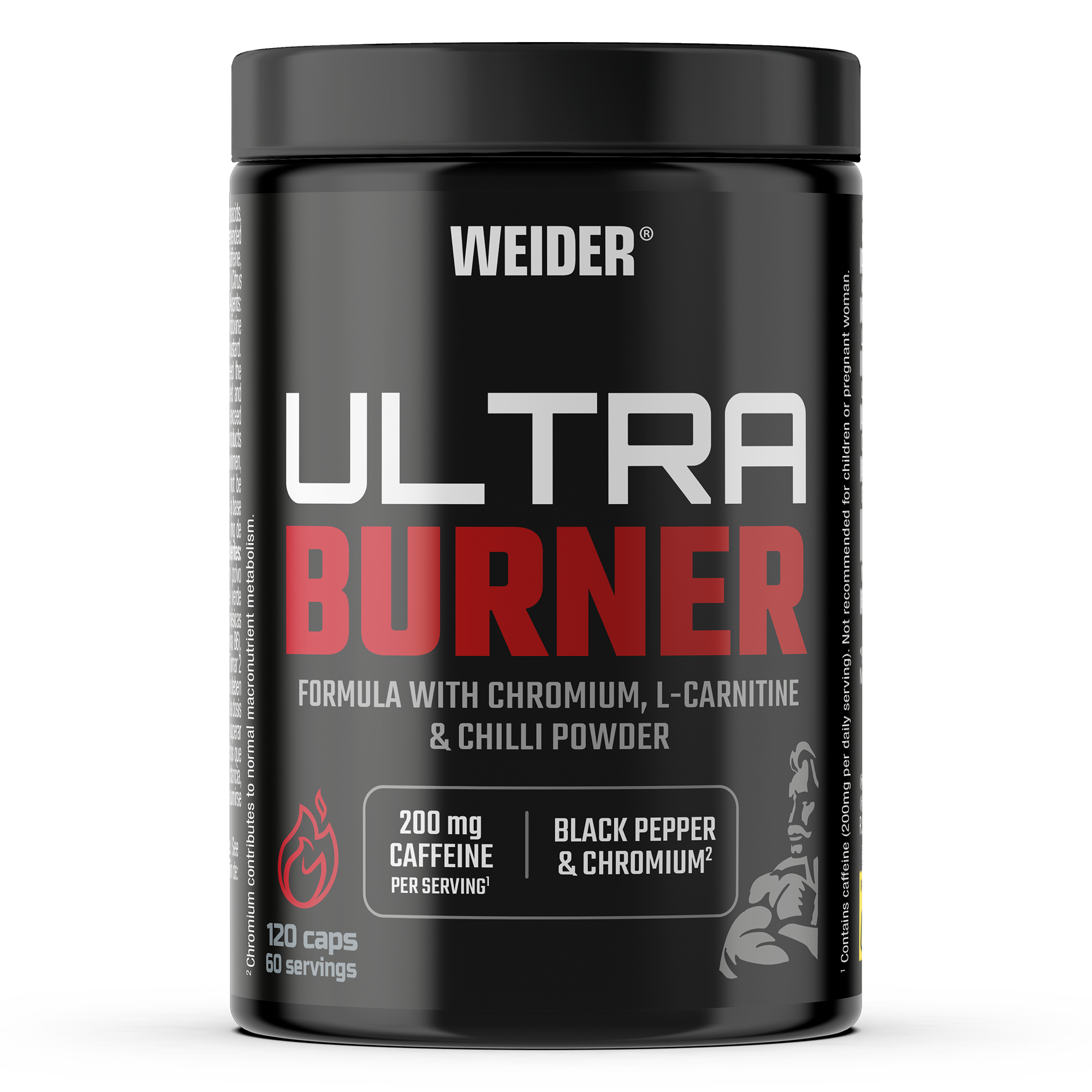 Weider Vert Complã©Ments Alimentaires Ultra Burner X120 - Image 3
