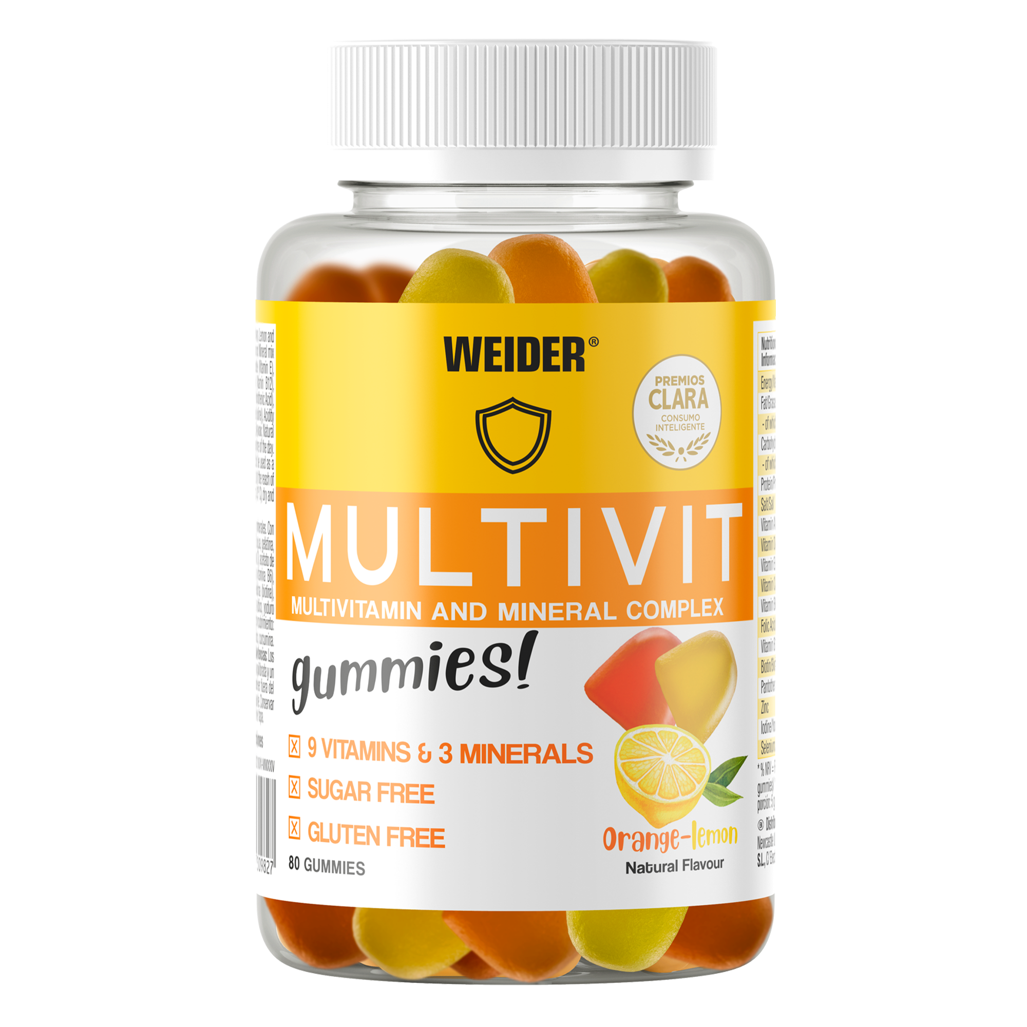 Weider multivit (80 gummies)