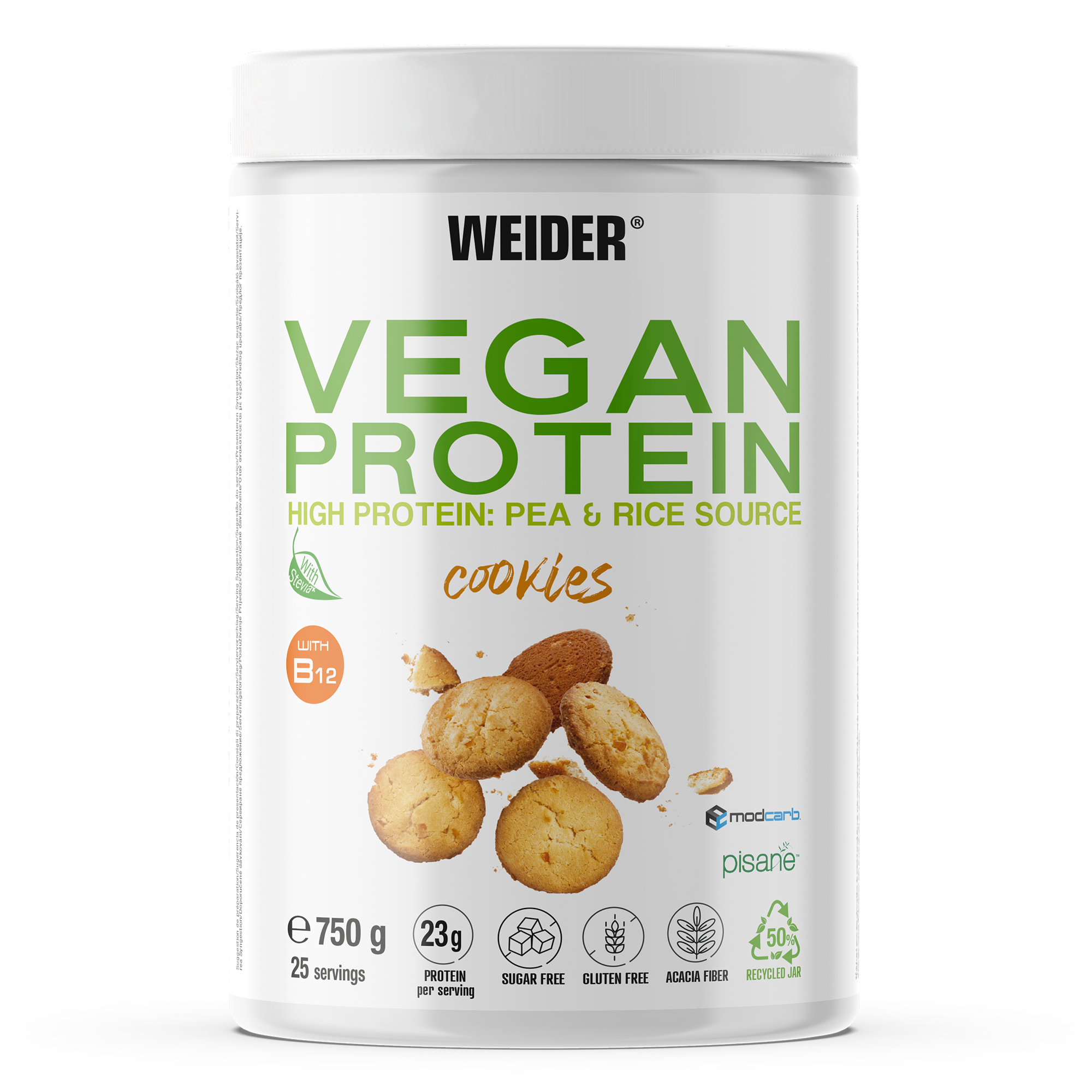 Weider Unisex Vegan Protein (750G)