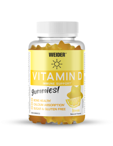 Weider Vitamin D Gummies Citroen 50 gummies