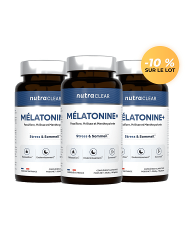 Mélatonine + : Cure 3 mois