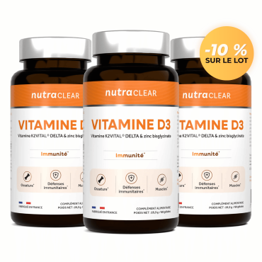 Vitamine D3 - Cure 3 mois