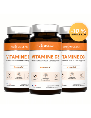 Vitamine D3 - Cure 3 mois