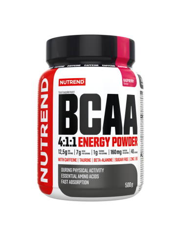BCAA 4:1:1 Energy Powder (500g) Nutrend