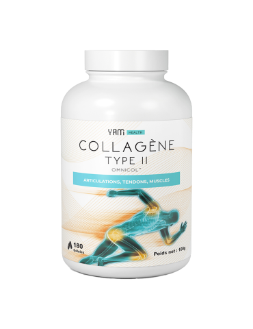 Collagène Type II (180 caps) Yam Nutrition