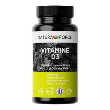 Vitamine D3 (120 cápsulas)