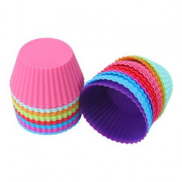 MOULES MUFFIN SILICONE (LOT DE 4)