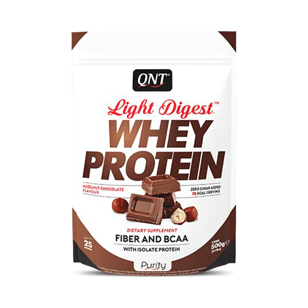 Qnt Bleu Nutrition Protéinée Light Digest Whey Protein - Hazelnut Chocolate - Image 4