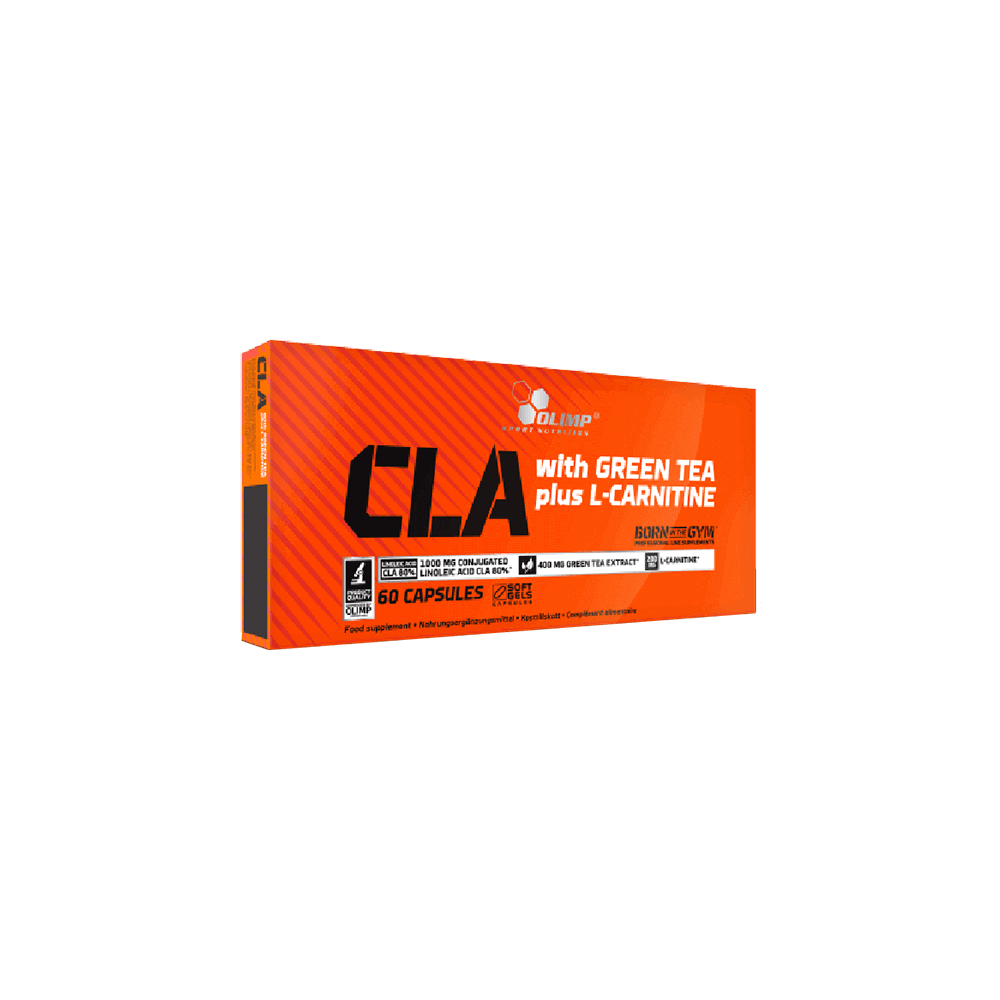 cla with green tea plus l carnitine olimp CLA + groene thee + carnitine 60 capsules Olimp