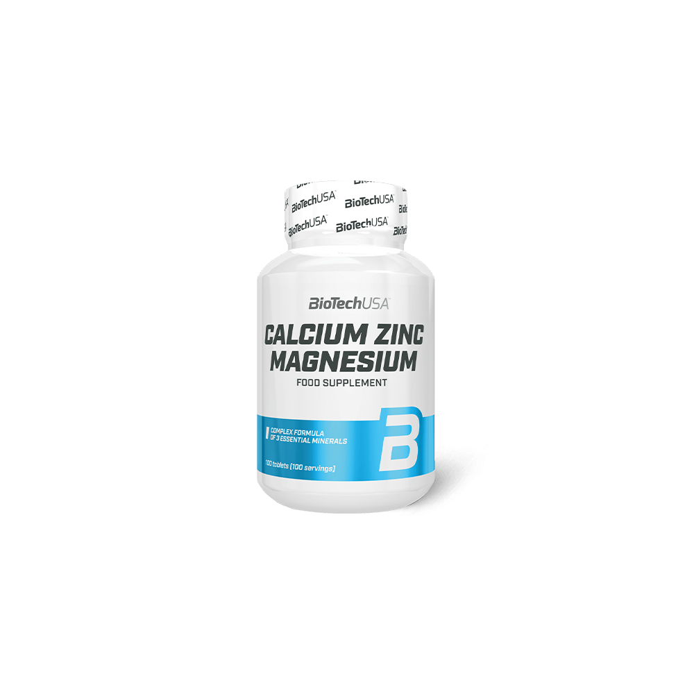 Visuel du produit : Calcium zinc magnesium (100 tabs)