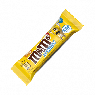 Barra de proteínas M&M's...