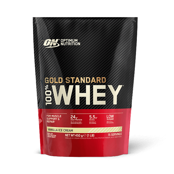 Optimum Nutrition Unisex 100% Whey Gold (450Gr)